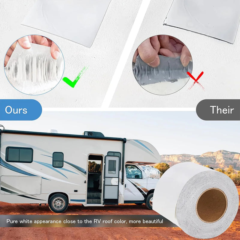 Cinta Selladora de Techo para Caravanas de Goma Butilo