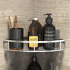Space Aluminum Corner Bathroom Shelf