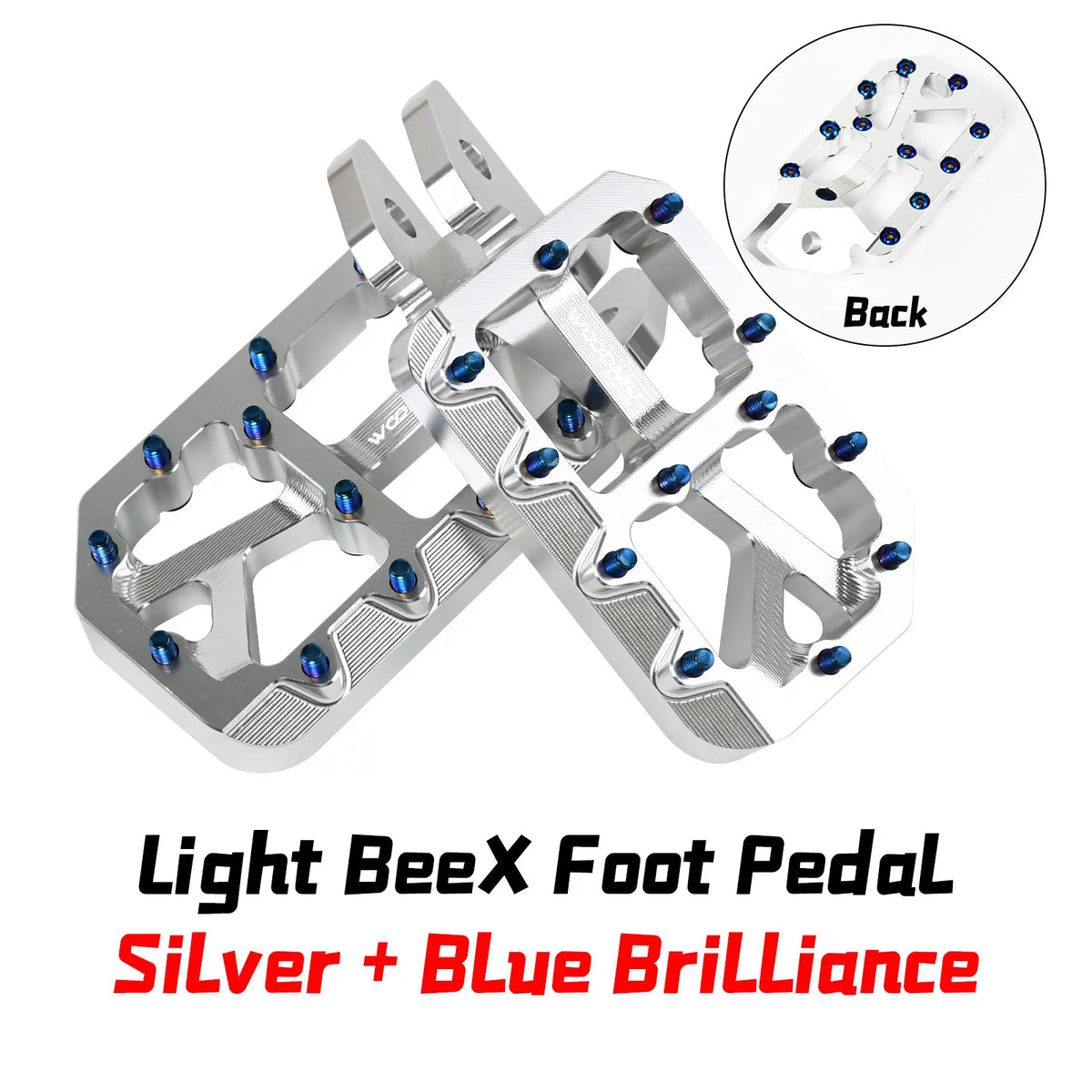 Aluminum Foot Pegs for Surron Light Bee X and Segway E-Bikes