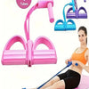 Adjustable Resistance Bands with Foot Pedals