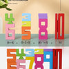 Montessori Wooden Number Puzzle - Counting & Stacking Toy for Kids