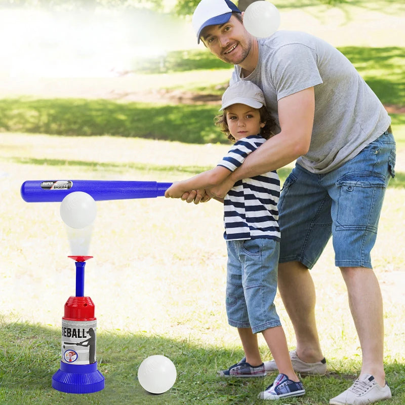 Automatische Baseball-Worfmachine mit ausziehbarem Schläger