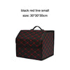 Folding PU Leather Car Trunk Organizer