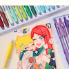 3D Embossed Acrylic Gel Pens - 6/144 Color Options