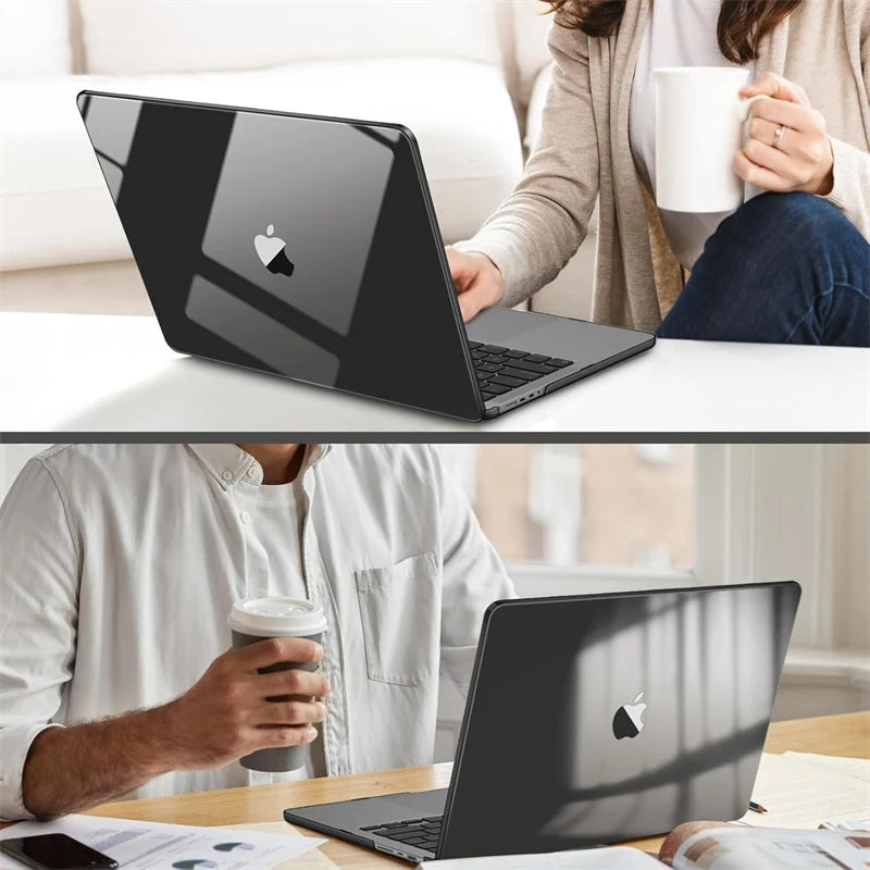 Clear Hard Shell Laptop Case for MacBook Air and Pro