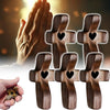 Wooden Pocket Cross with Heart Cutout