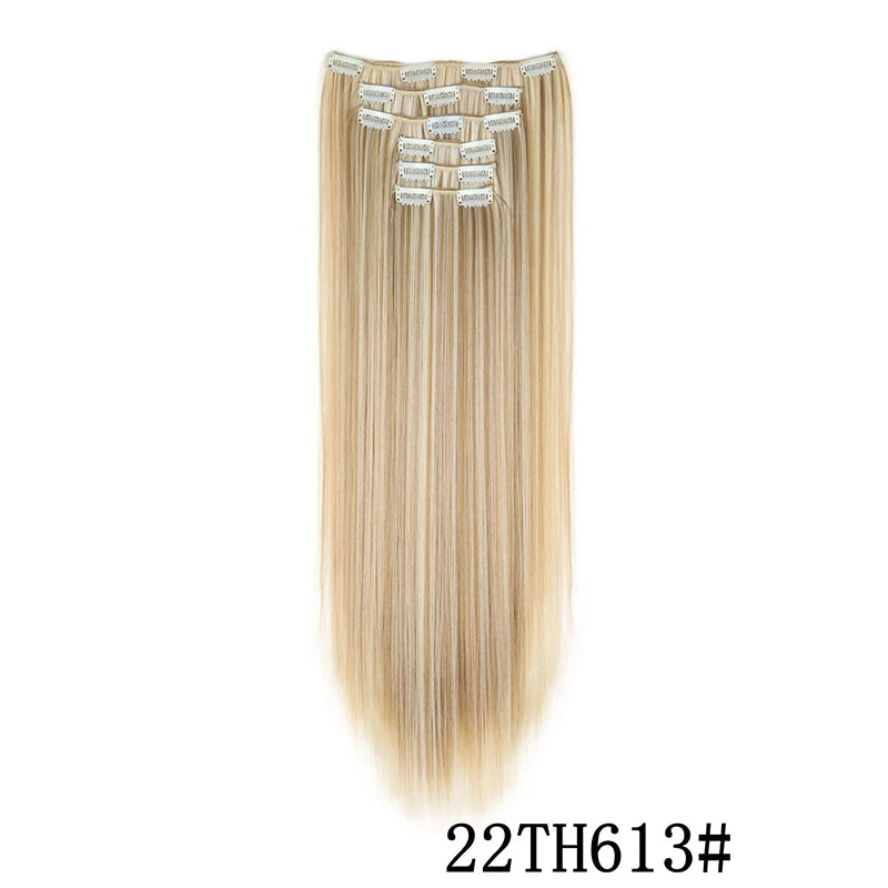 Clip-In Synthetic Hair Extensions