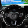 Flame Totem Fabric Steering Wheel Cover (Fits 14.5-15 Inch)