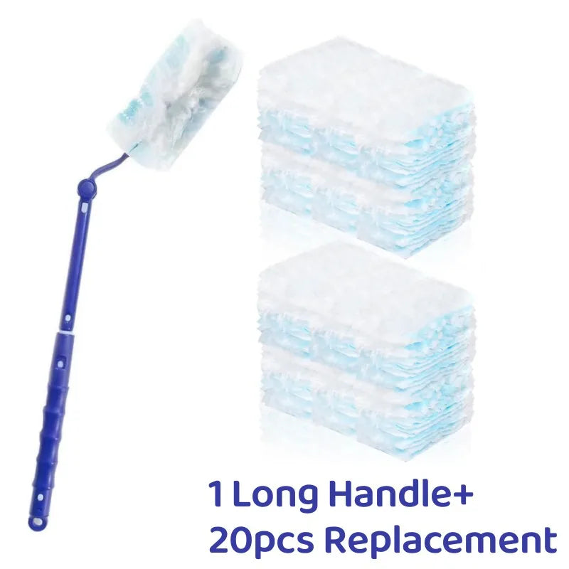 Electrostatic Duster with Replaceable Refill Heads