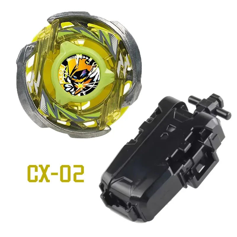 Beyblade Burst CX-02 metal fighting top with launcher component