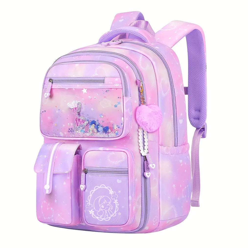 Sweet Cute 3-Piece School Backpack Set for Girls