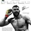 Martial Arts Legend Canvas Wall Art – Inspirational MMA Fighter Poster for Gym & Home