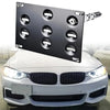 No-Drill Front Tow Hook License Plate Mount for BMW & Mini