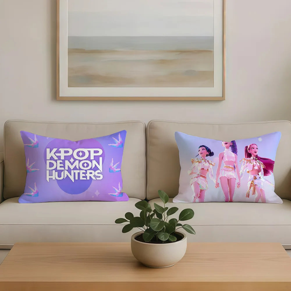 K-Pop Demon Hunters Printed Pillow Cover