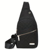 Quilted Crossbody Sling Bag for Women