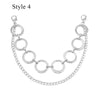 Multi-Layer Metal Pearl Bag Chain