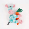 Squeaky Donkey Plush Dog Toy