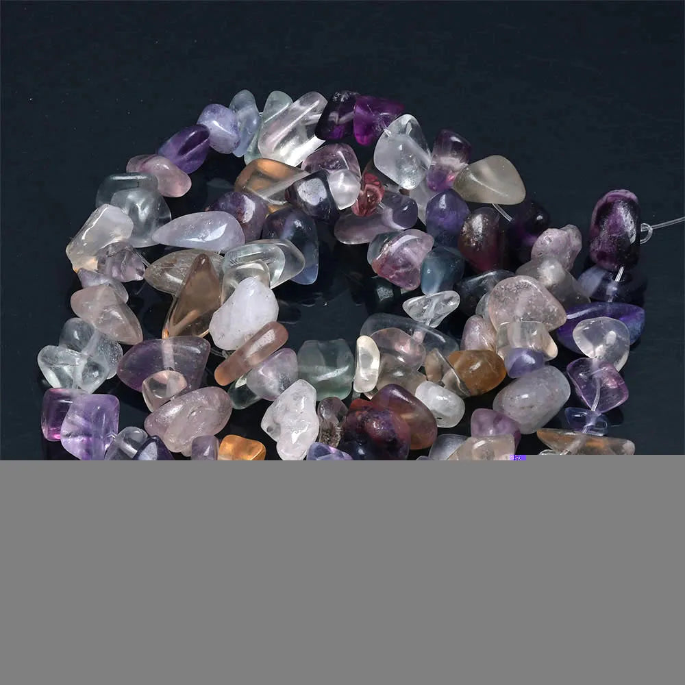 Natural Stone Beads Strand for Jewelry Making – Irregular Crystal Agate Chips