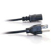 Standard 3-Pin Power Cord (5 ft) for Computers, Monitors & More