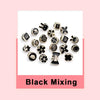 Pearl Rhinestone Brooch Pins with Secure Clasp (Set of 10)