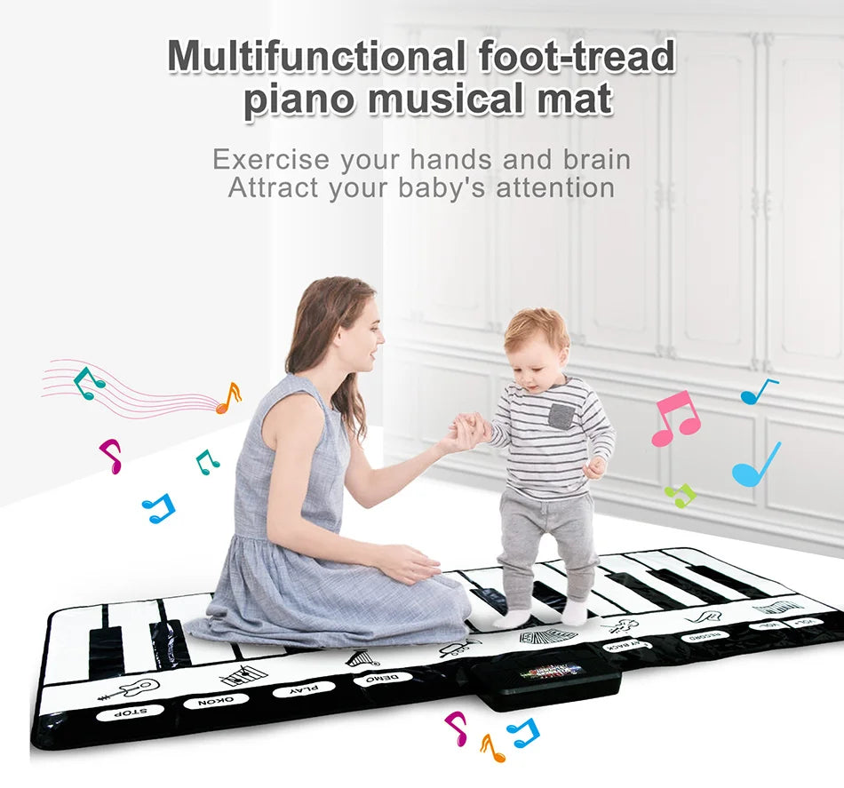 Interactive Musical Piano Play Mat for Kids