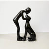 Resin Kissing Puppy Figurine – Warm Pet Lover Decor
