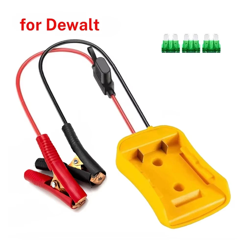 20V Battery-Powered Car Jump Starter with Adapter
