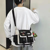 Harajuku Nylon Crossbody Bag with Adjustable Strap