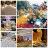 Soft Silk Artificial Rose Petals (25 Colors)