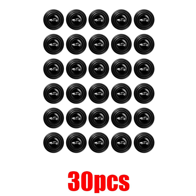 Universal Silicone Car Door Anti-Shock Bumpers & Noise Dampeners