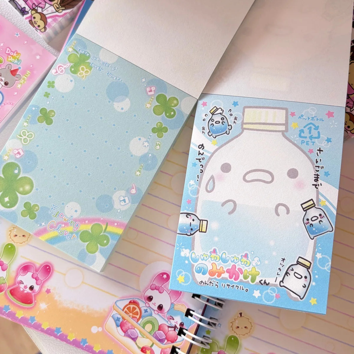 Vintage Japanese Showa Style Memo Pads – 70 Sheets Each