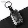 Carbon Fiber Car Key Case Cover for VW, SEAT & Skoda