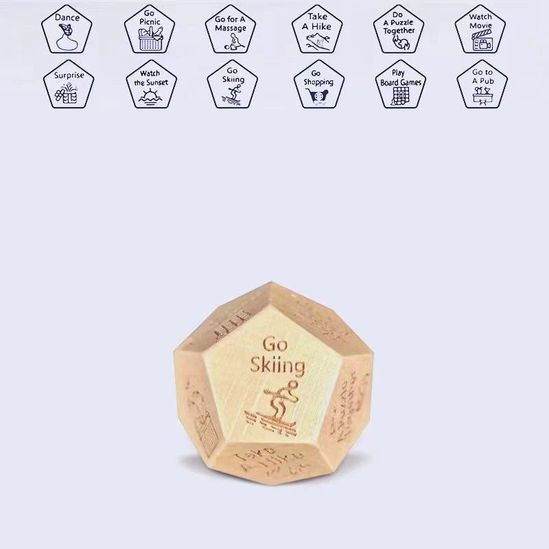 Food Decision Dice for Couples – Funny Gift for Him & Her