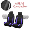 Universal Car Seat Covers — Full Set Front & Rear