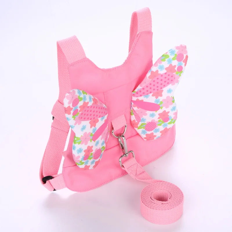 Toddler Safety Harness with Cute Backpack and Parent Wristband