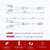 A diagram showing the dimensions of Y-Branch Parallel Solar Panel Connectors, including lengths of 12.6 inches and 5.9 to 6.7