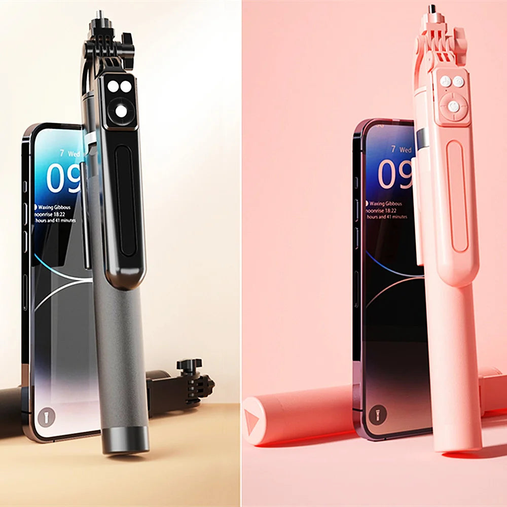 360° Rotating Bluetooth Selfie Stick & Tripod with Wireless Remote