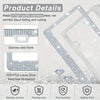 Crystal Rhinestone License Plate Frame with Screw Caps