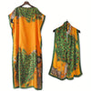 Floral Butterfly Peacock Print Shawl & Scarf Set