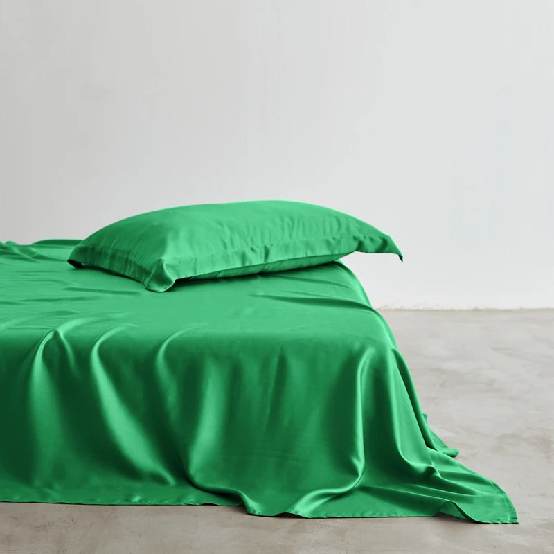 100% Bamboo Bed Sheet Set with Deep Pocket Fitted Sheet