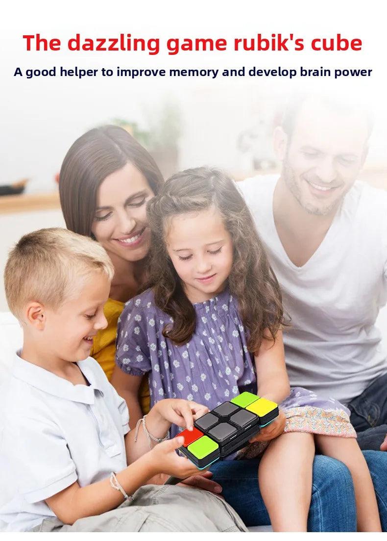 Electronic Handheld Puzzle Fidget Game with 4 Modes