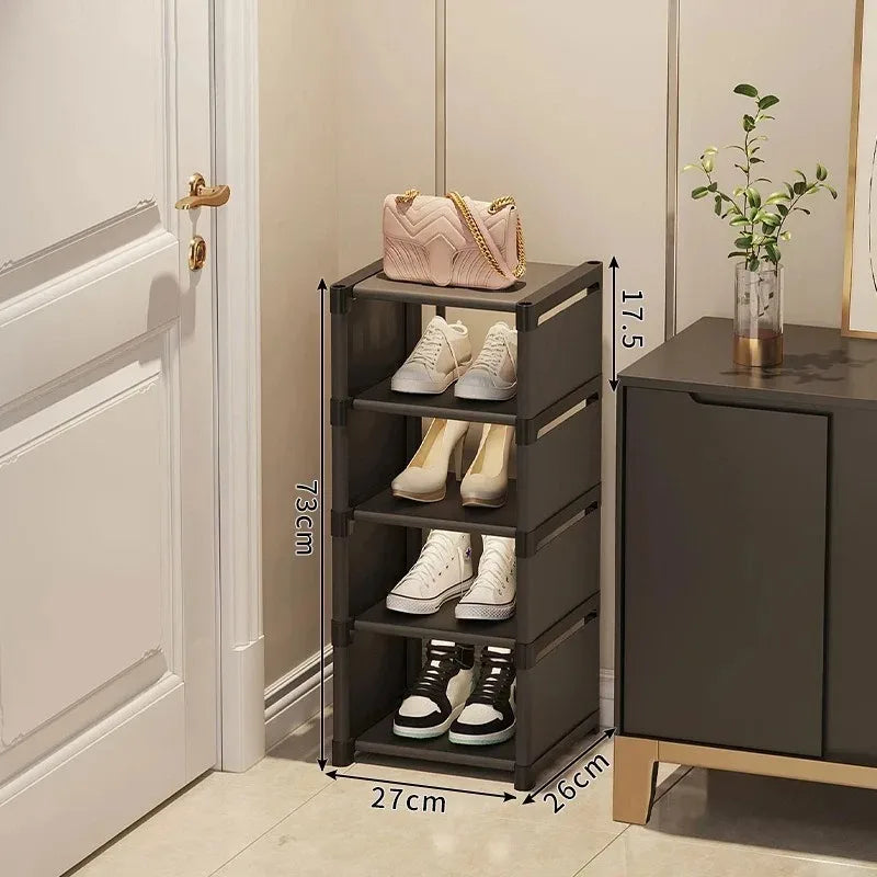 Stackable Fabric Shoe Rack
