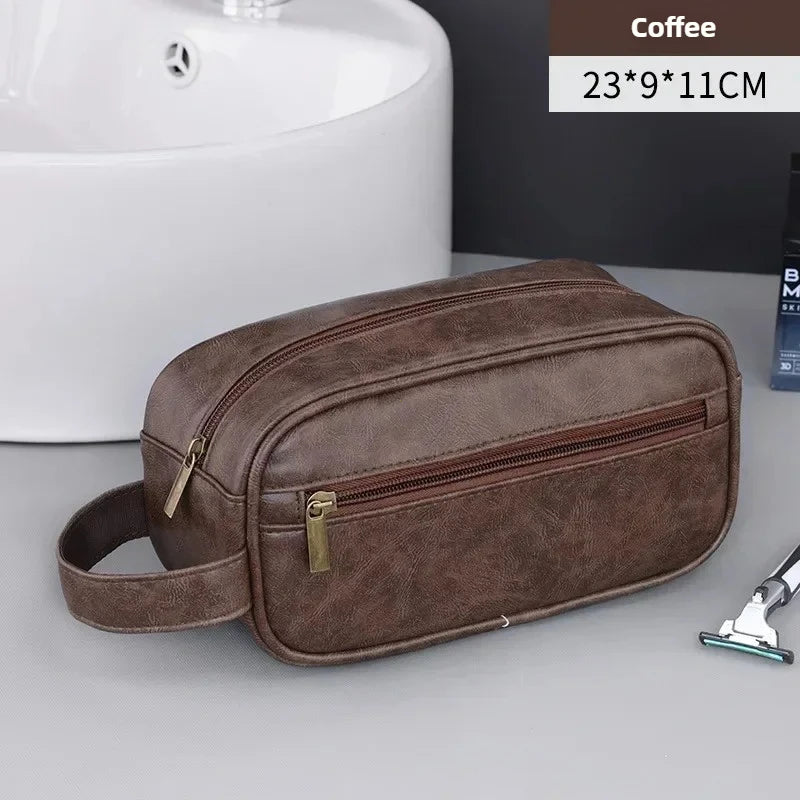 Waterproof Hanging Toiletry Bag with Multiple Compartments