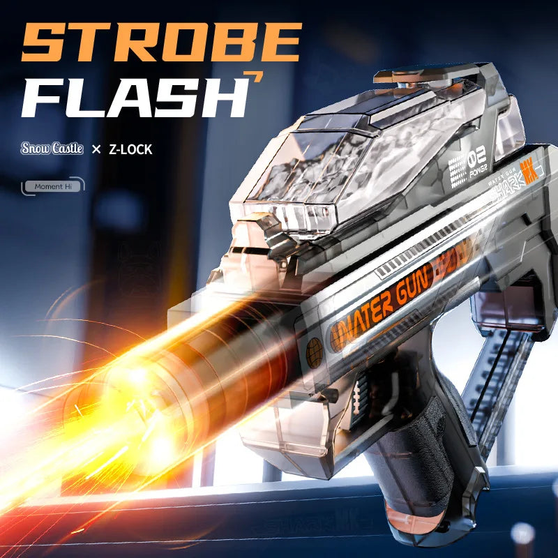 Electric Water Gun Toy with Lights and Sound