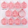 10-Piece Christmas Cookie Cutter Set