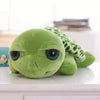 Adorable Big-Eye Green Turtle Plush Toy – Soft 20cm