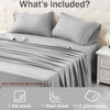 Ultra-Soft Microfiber 4-Piece Bed Sheet Set