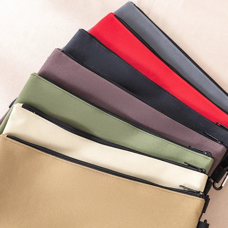 Portable Tool & Organizer Roll-Up Storage Bag with Secure Zipper