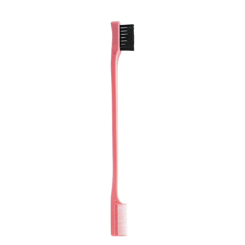 2-in-1 Anti-Static Edge Control Brush & Comb