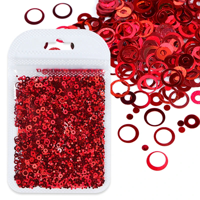 Mirror Bubble Sequins for Resin Art and DIY Crafts